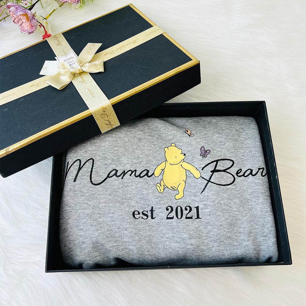 Gepersonaliseerd Mama Beer T-shirt/Sweatshirt/Hoodie - Cadeau voor mama