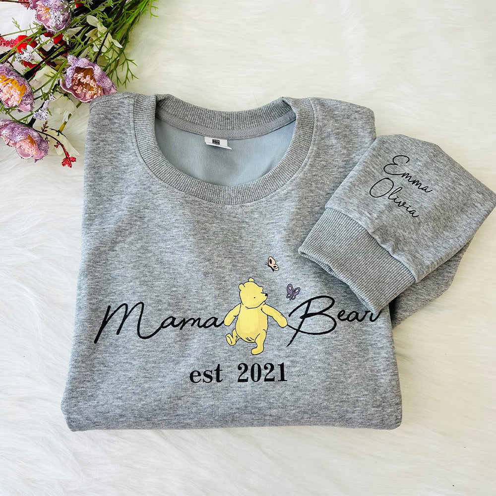 Gepersonaliseerd Mama Beer T-shirt/Sweatshirt/Hoodie - Cadeau voor mama