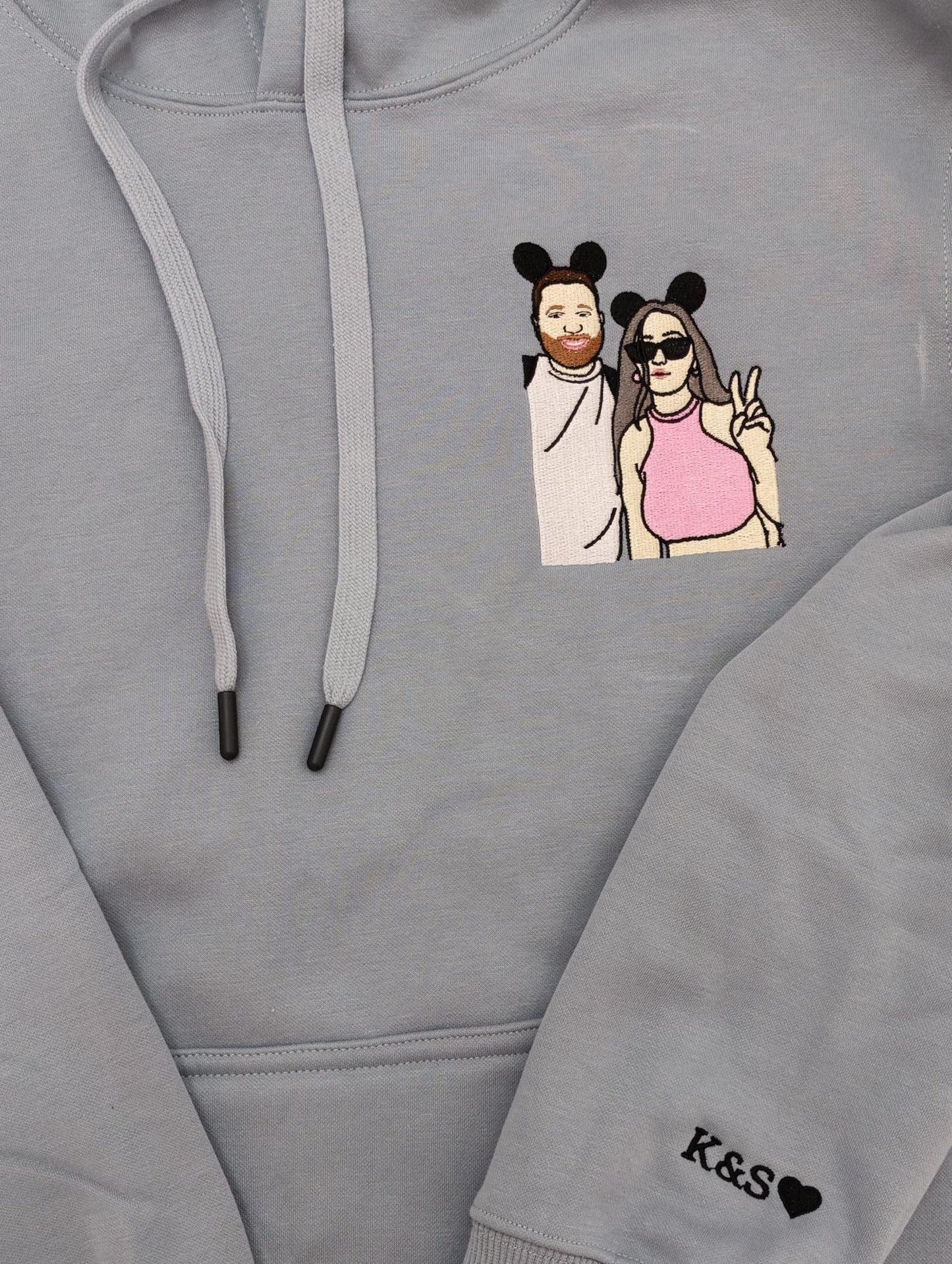 Gepersonaliseerde geborduurde trui voor papa met de namen van de kinderen op de mouw, gepersonaliseerde kersttrui voor papa, cadeaus voor Vaderdag