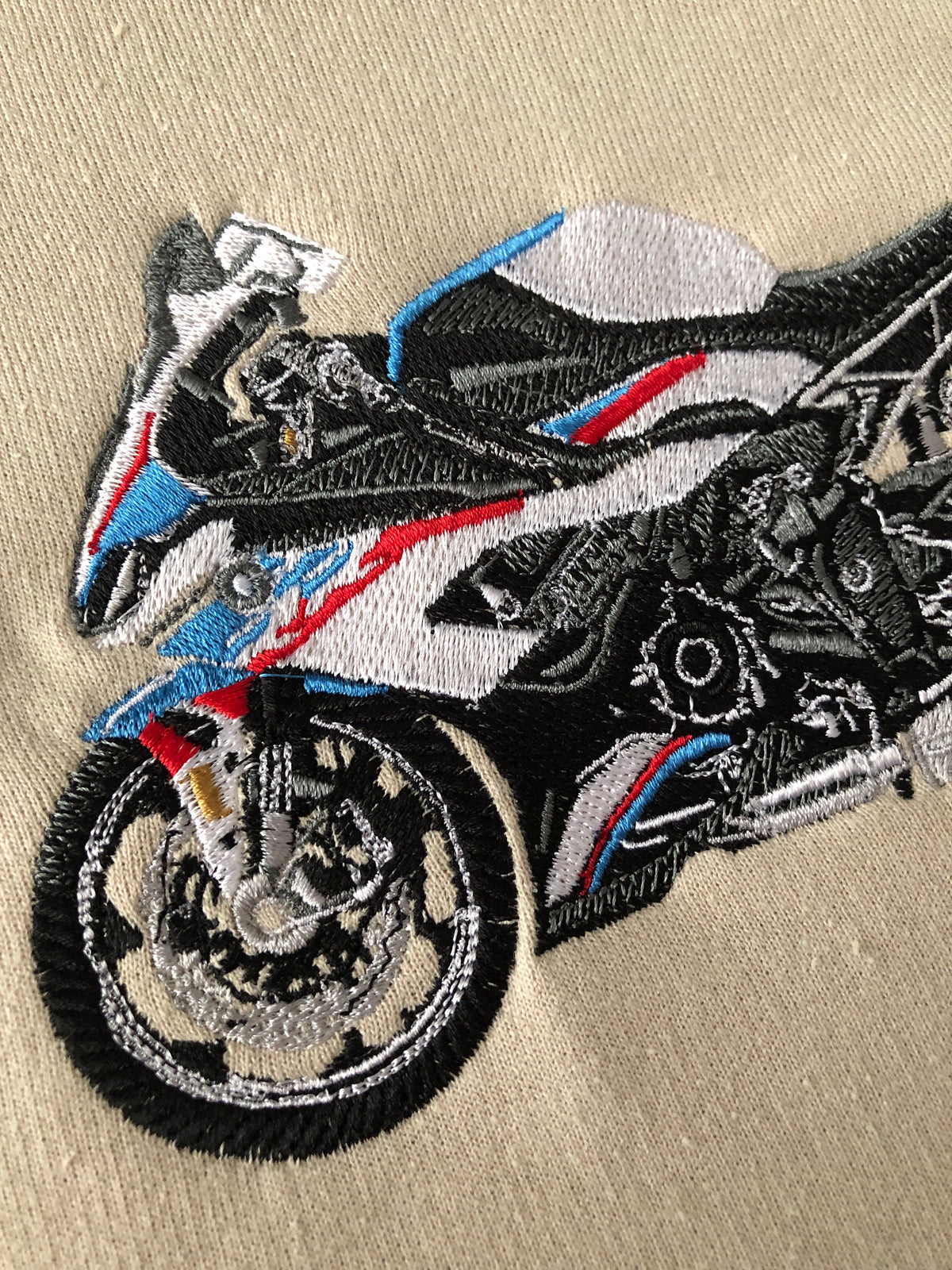 Motorfiets vriendje geborduurd auto hoodie aangepaste liefde cadeau voor vriendje autoliefhebber cadeau