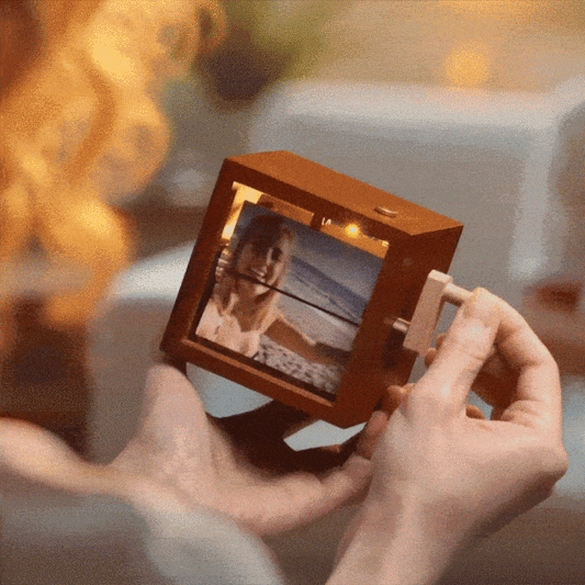 Video naar flipboek: aangepaste handmatige animatiebox voor foto's en video's