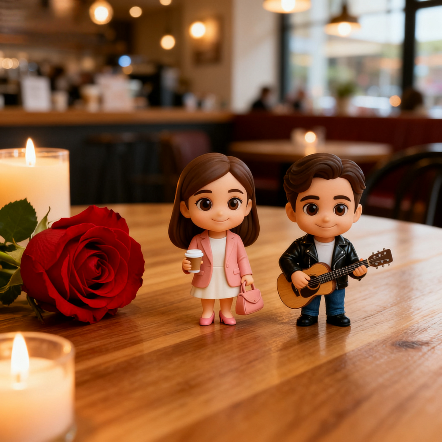 Cadeau op maat: gepersonaliseerde 3D-sleutelhanger en miniatuurfiguur – uniek gepersonaliseerd aandenken voor elke gelegenheid