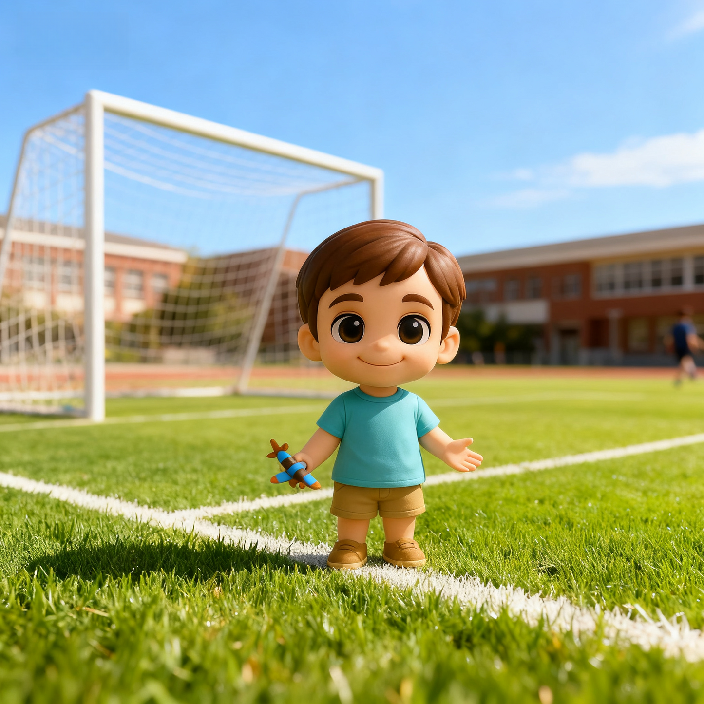 Aangepaste 3D-actiefiguur van foto - gepersonaliseerde kinderfiguur Aangepaste 3D-minifiguur cadeau voor kinderen