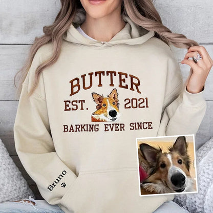 Personaliseerbare Dierenhoodies - Geborduurde Sweatshirts met Eigen Huisdierfoto als Perfect Cadeau