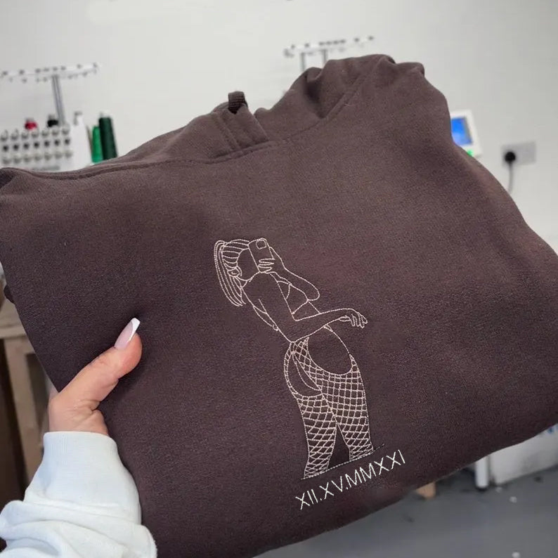 Hoodie met gepersonaliseerd hartje - Romantisch en attent cadeau voor hem/haar