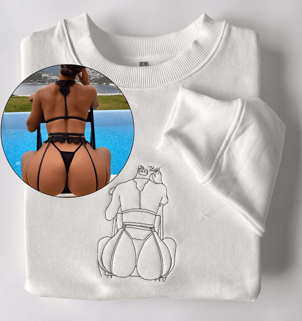 Hoodie met gepersonaliseerd hartje - Romantisch en attent cadeau voor hem/haar