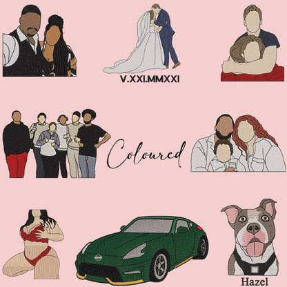 Hoodie op maat voor stellen met geborduurd liefdesmotief - Een uniek aandenken voor speciale gelegenheden