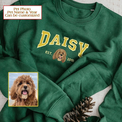 Personaliseerbare Dierenhoodies - Geborduurde Sweatshirts met Eigen Huisdierfoto als Perfect Cadeau