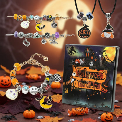 "Spooky Sparkle" Limited Edition Halloween Charm Armband - Betoverend Mooi Sieraden 🎃