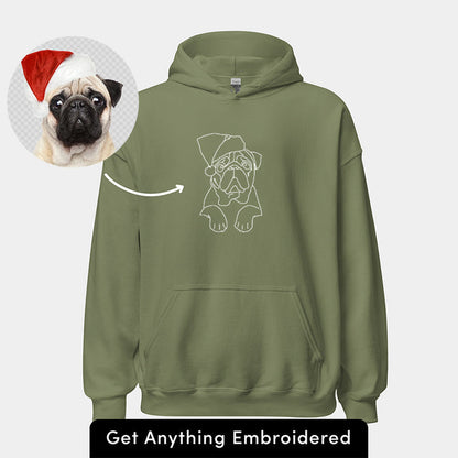 Cadeaus voor dierenliefhebbers, op maat geborduurd sweatshirt en hoodie