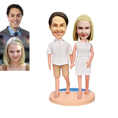 Gepersonaliseerde bobblehead-jubileumcadeaus