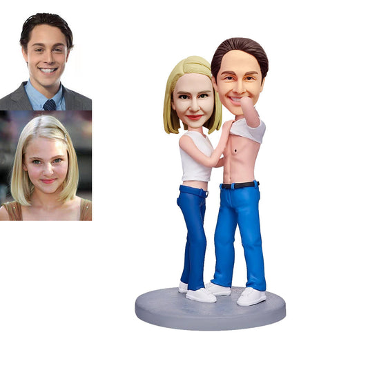 Gepersonaliseerde bobblehead-jubileumcadeaus voor jou en mij