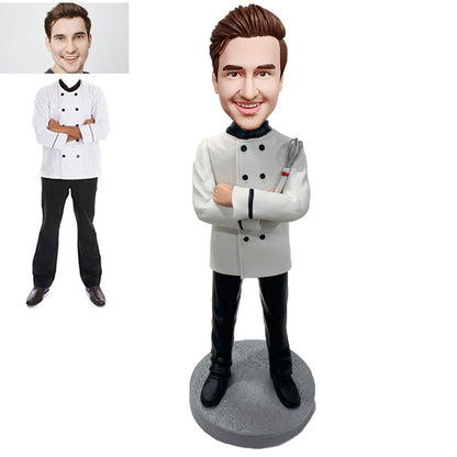 Gepersonaliseerde Bobblehead-kok