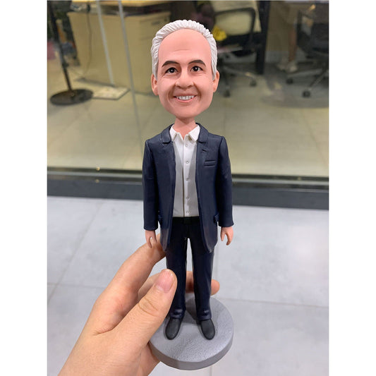 Gepersonaliseerde Bobblehead Boss-cadeaus voor hem