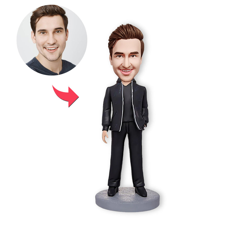 Gepersonaliseerde Bobblehead-zakenman