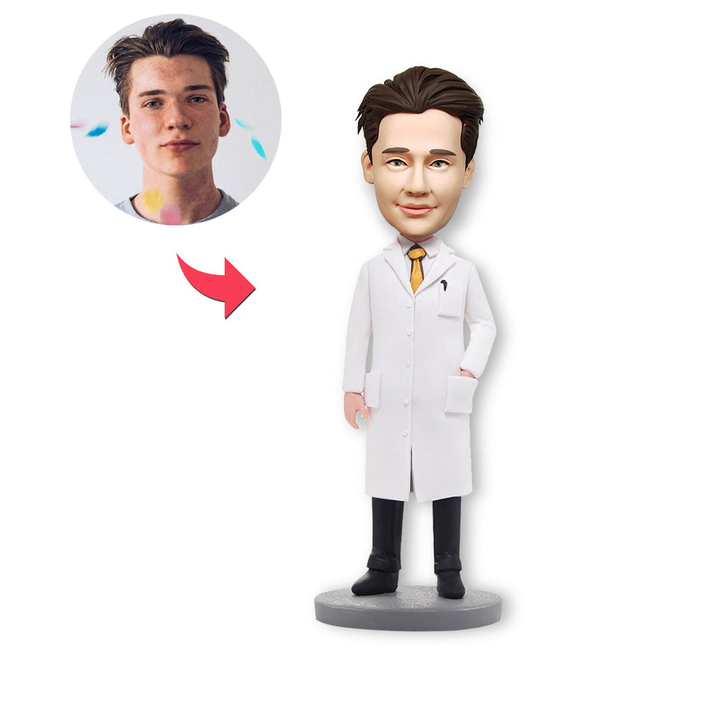 Aangepaste Bobble Head Gepersonaliseerde Bobble Head Creatieve cadeaus voor dokter