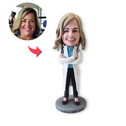 Gepersonaliseerde bobblehead-cadeaus voor de dokter