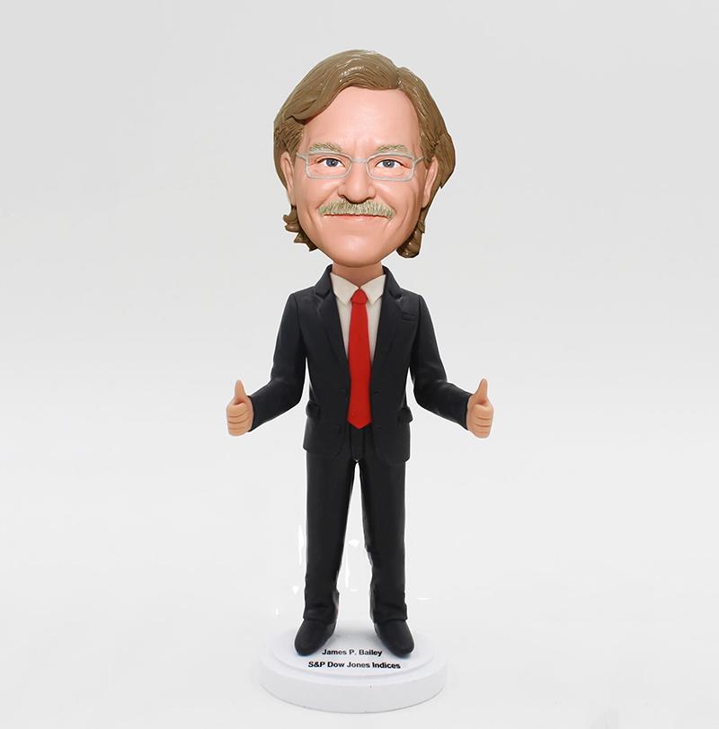 Aangepaste bobblehead-baas