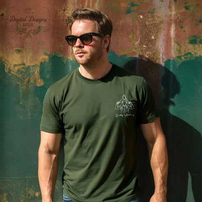 Gepersonaliseerde vadersfoto-shirt, Vaderdagshirt, gepersonaliseerd fotoshirt voor vader, Vaderdagcadeau