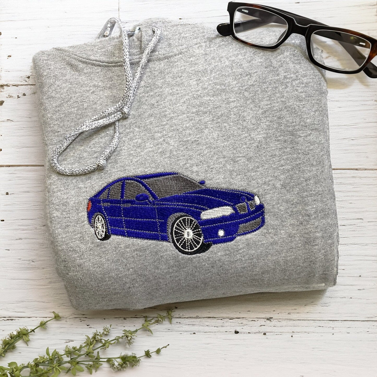 Aangepaste auto geborduurde hoodie, auto hoodie, klassieke auto, unieke cadeaus voor autoliefhebbers, autoliefhebber cadeaus voor hem, cadeau voor man