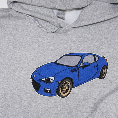 Cadeaus voor autoliefhebbers Op maat geborduurde autohoodie